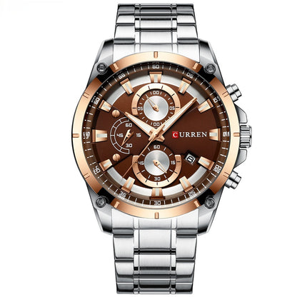 Fashionable Mens Waterproof Business Watch - ARCHSHOPE