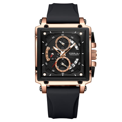 Simple Business Tape Mens Calendar Watch - ARCHSHOPE