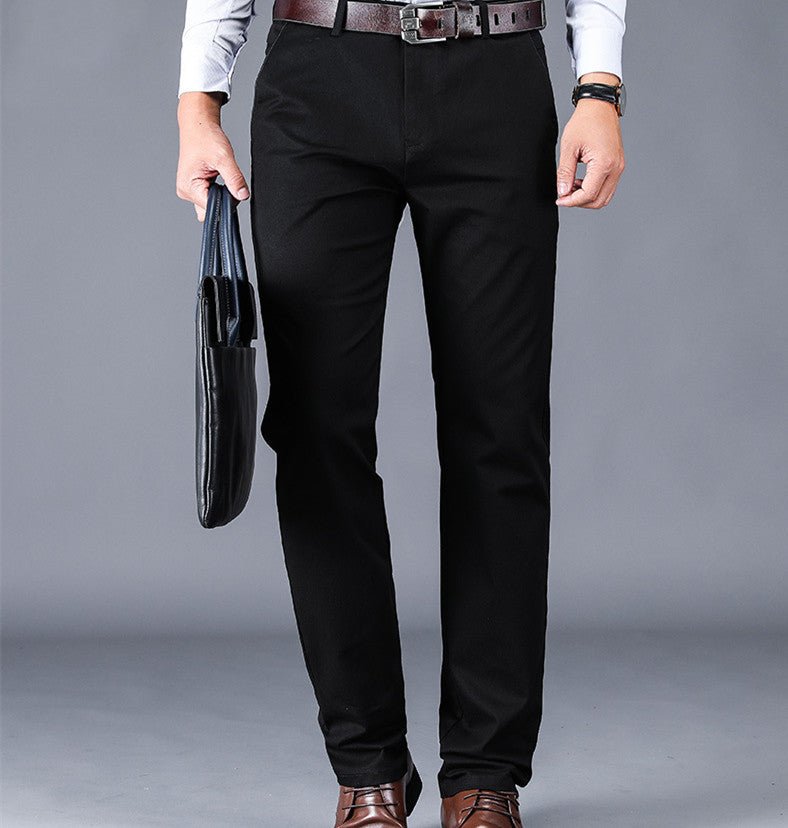 Pantalon de costume d'affaires pour hommes d'âge moyen