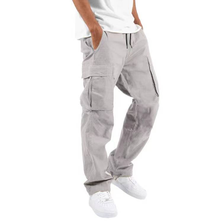 Trade Drawstring Multi-pocket Casual Trousers - ARCHSHOPE