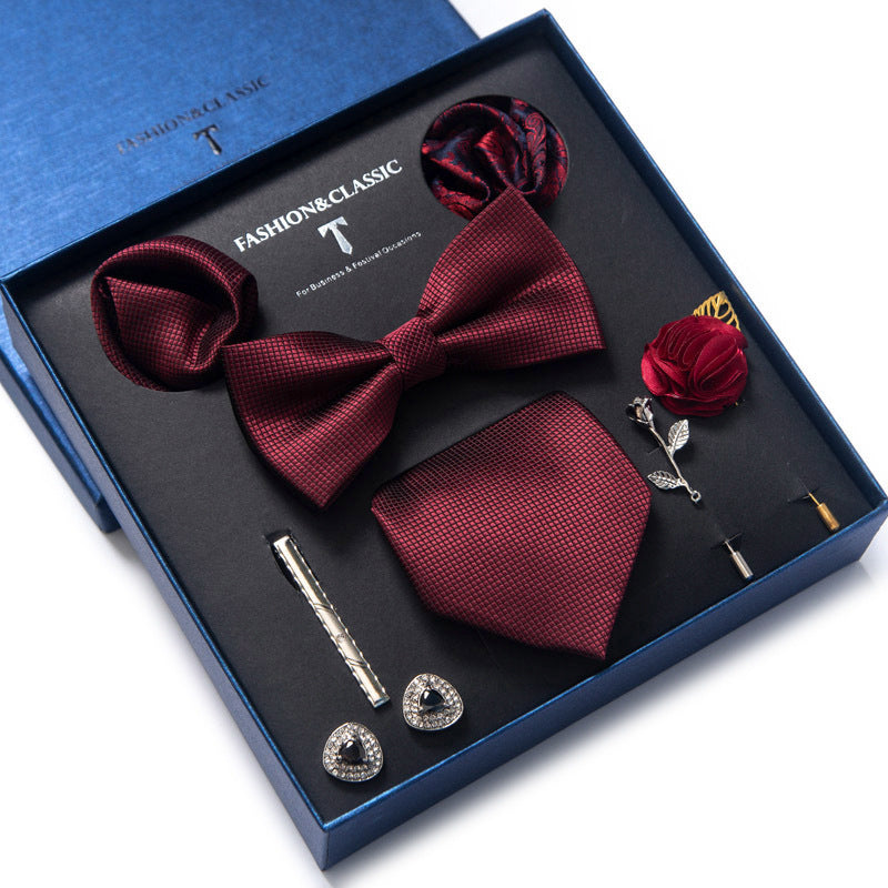 Tie 8-piece Set Formal Suit Men - ARCHSHOPE