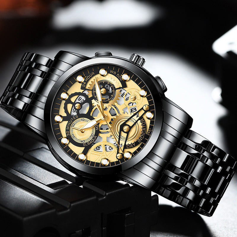 Men's Hollow Non-mechanical Business Watch - ARCHSHOPE