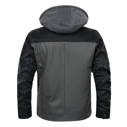 Nähen Mode Lederjacke Mantel