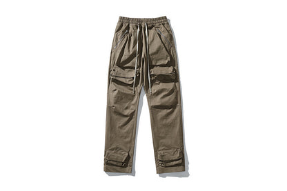 Herren Cargohose mit Kordelzug und Knöcheltaschen