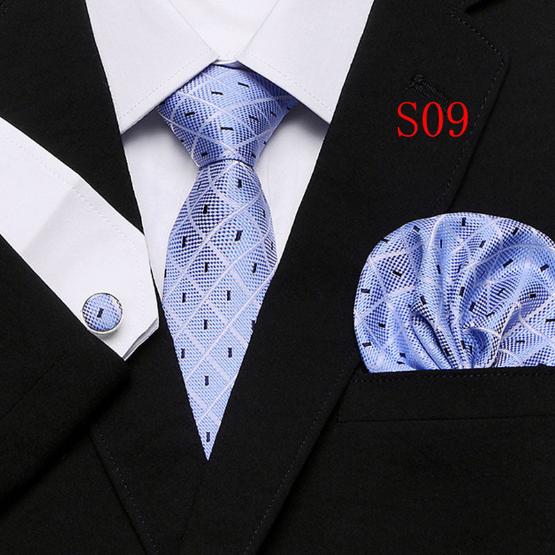 Paisley Series European And American Fashion Tie Three-piece Suit - ARCHSHOPE