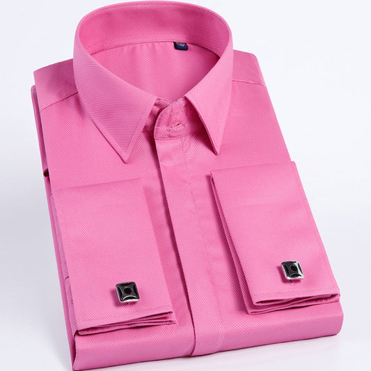 Boutons de manchette français pour hommes, chemise, tenue de soirée, boutons de manchette