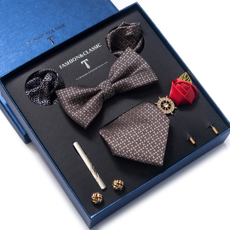 Tie 8-piece Set Formal Suit Men - ARCHSHOPE