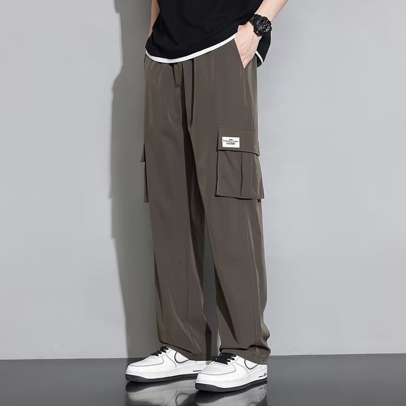 Herren Sommer Neue Ice Silk Overalls