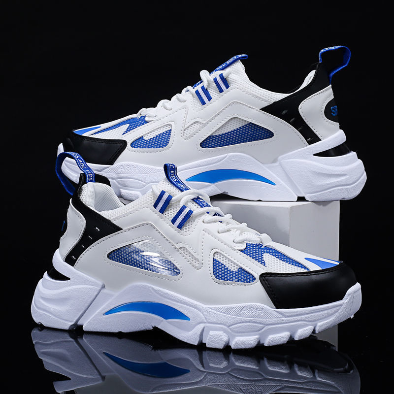 Weiße Turnschuhe Männer Rutschfeste Walking Laufschuhe Sport