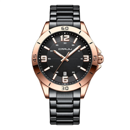 Waterproof Digital Quartz Watch With A Steel Band - ARCHSHOPE