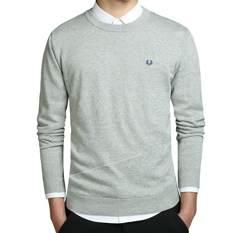 Pulls en coton tricotés pour hommes