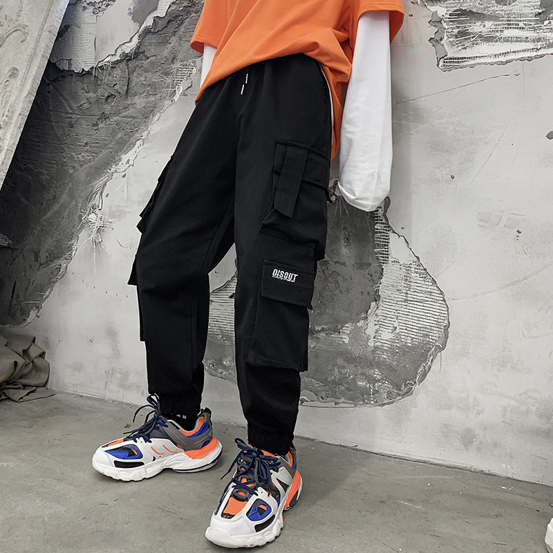 Pantalon de travail pour homme, pantalon de sport ample et tendance