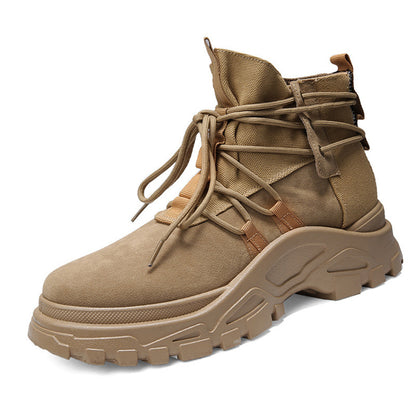 Martin Boots Winter Korean Style High-top Shoes Men
