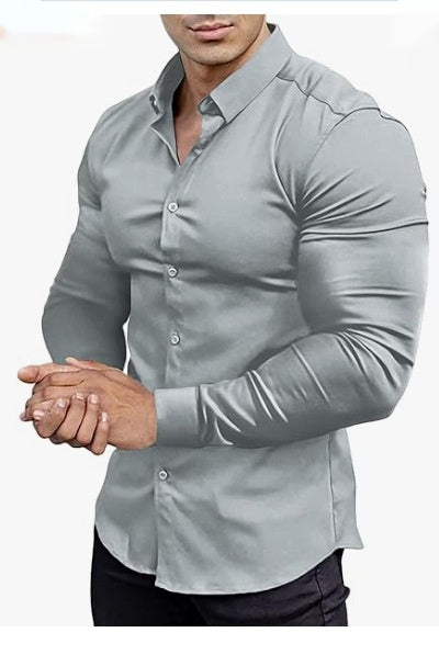 Men's Business Non-ironing Professional Anti-wrinkle Casual Shirt - ARCHSHOPE