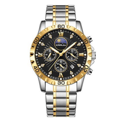 Men's Multifunctional Business Calendar Quartz Watch - ARCHSHOPE
