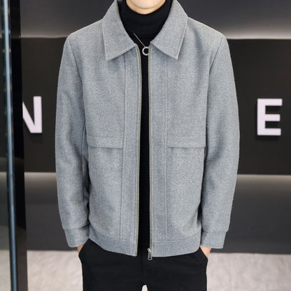 East Season – Lässige, schöne Jacke mit Polokragen in hochwertiger Qualität