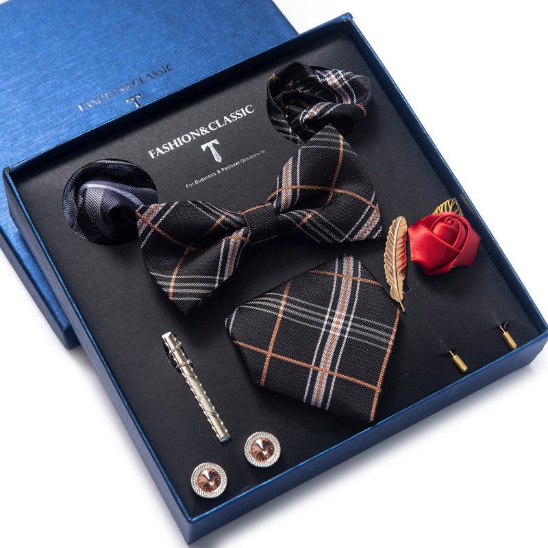 Tie 8-piece Set Formal Suit Men - ARCHSHOPE