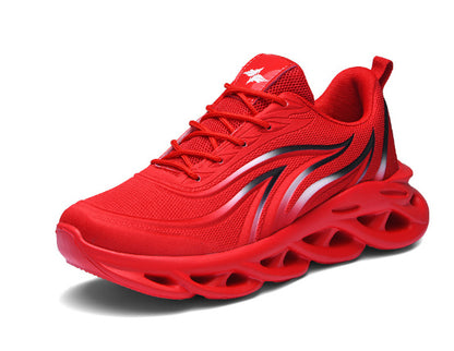 Chaussures de sport tendance de style coréen pour hommes, chaussures de course décontractées