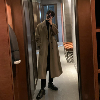 Trench-coat mi-long de haute qualité