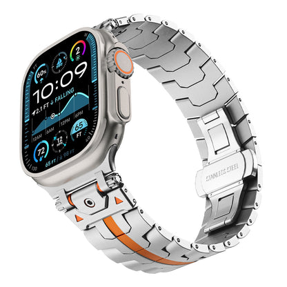 Mens Simple Versatile Stainless Steel Strap For Watch Ultra - ARCHSHOPE