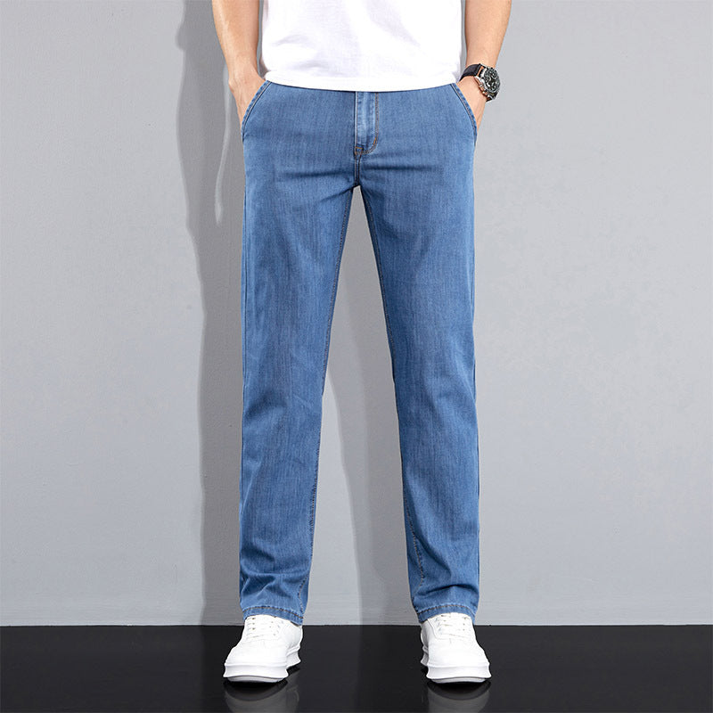 Vielseitige Stretchhose im Slim Fit im koreanischen Stil