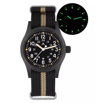 Retro Military Watch With A Quartz Second Hand - ARCHSHOPE