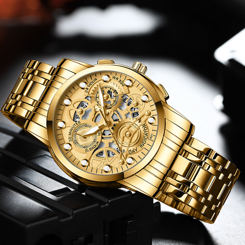 Men's Hollow Non-mechanical Business Watch - ARCHSHOPE