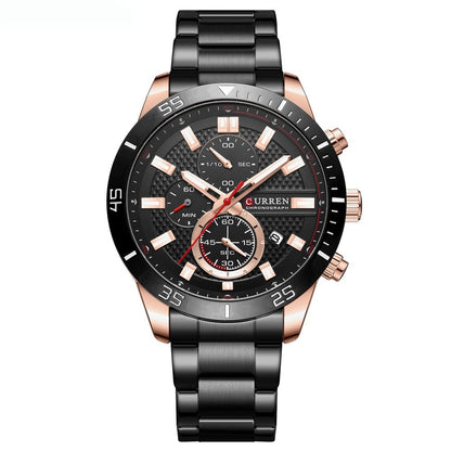 Men's Multifunctional Quartz Waterproof Watch - ARCHSHOPE