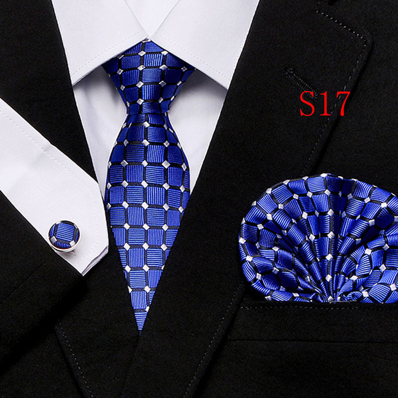 Paisley Series European And American Fashion Tie Three-piece Suit - ARCHSHOPE