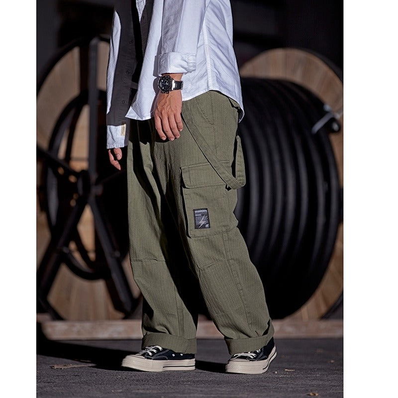 Vintage locker sitzende Overalls