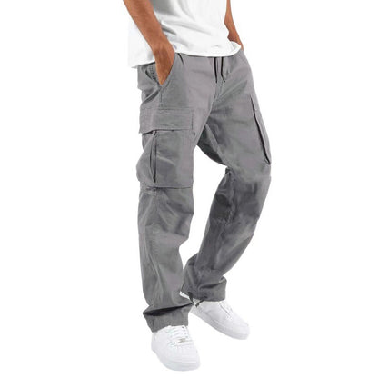 Trade Drawstring Multi-pocket Casual Trousers - ARCHSHOPE