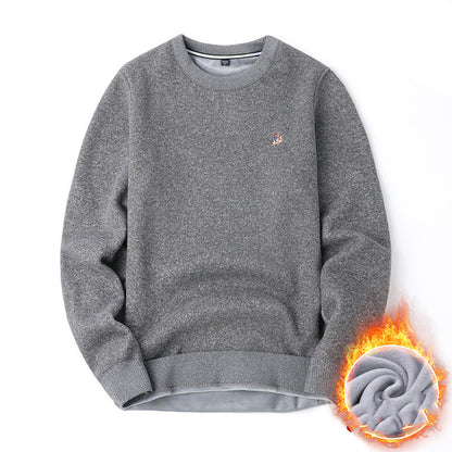 Pull Homme Automne Hiver Plus Velours Épaississant Base