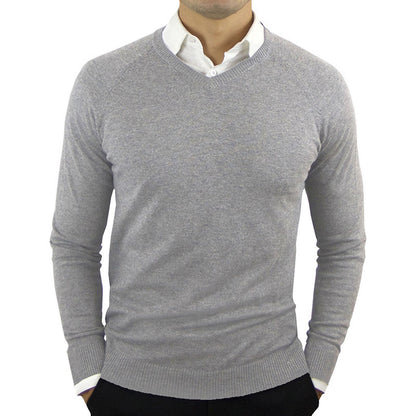Pulls pour hommes, pulls à manches longues, chemises à col montant