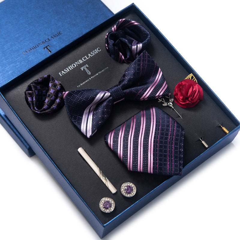 Tie 8-piece Set Formal Suit Men - ARCHSHOPE