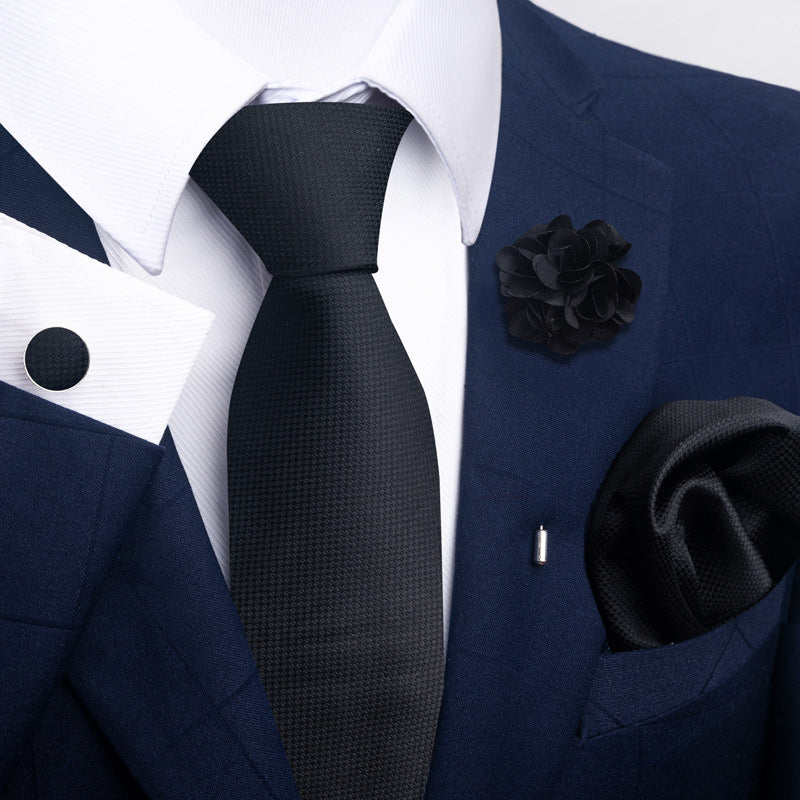 Men's Tie Suit Pocket Square Combo 8 - ARCHSHOPE