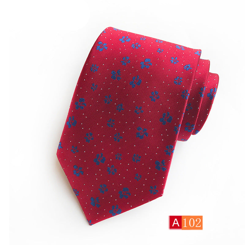 Men's Casual Formal Wear Polyester Jacquard Tie - ARCHSHOPE