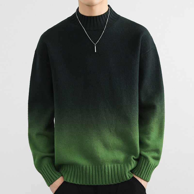 Pull dégradé de personnalité tendance pour hommes