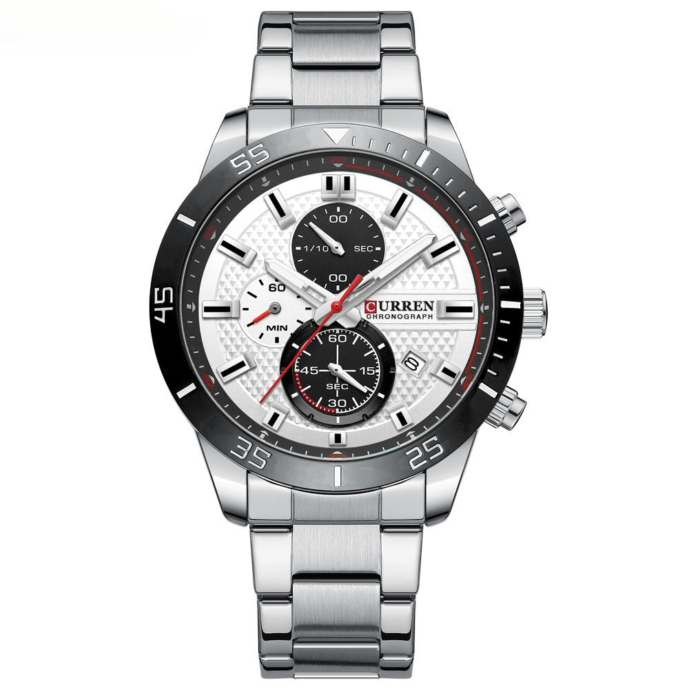 Men's Multifunctional Quartz Waterproof Watch - ARCHSHOPE