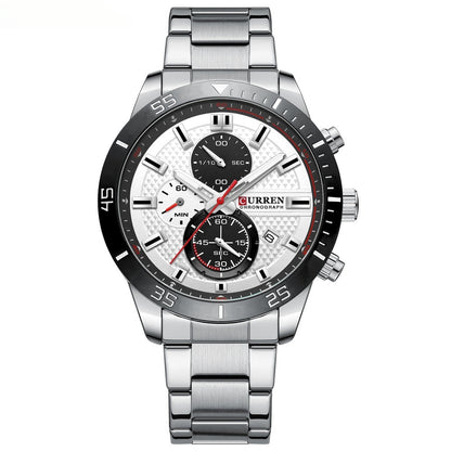Men's Multifunctional Quartz Waterproof Watch - ARCHSHOPE