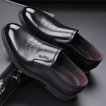 Erste Schicht Rindsleder Neue formelle Lederschuhe für Männer
