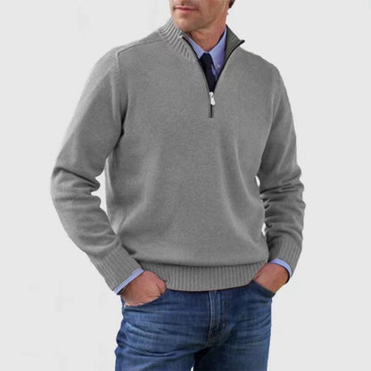 Men's Plus Size Knitwear Zipper - ARCHSHOPE