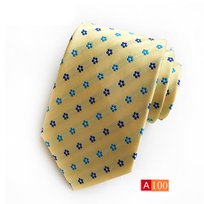 Men's Casual Formal Wear Polyester Jacquard Tie - ARCHSHOPE