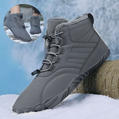 Outdoor Sports Cotton Shoes For Men And Women Winter Warm Slip-on Boots Wear-resistant Anti-ski Thickened Shoes Couple - ARCHSHOPE