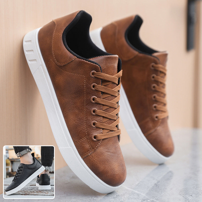 Lace-up Flat Shoes Men's Fashion Casual Shoes - ARCHSHOPE
