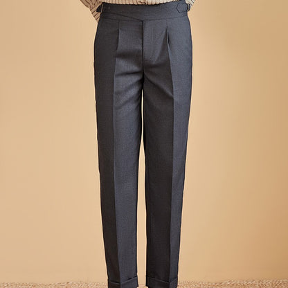 Men's Casual Straight-leg Suit Pants