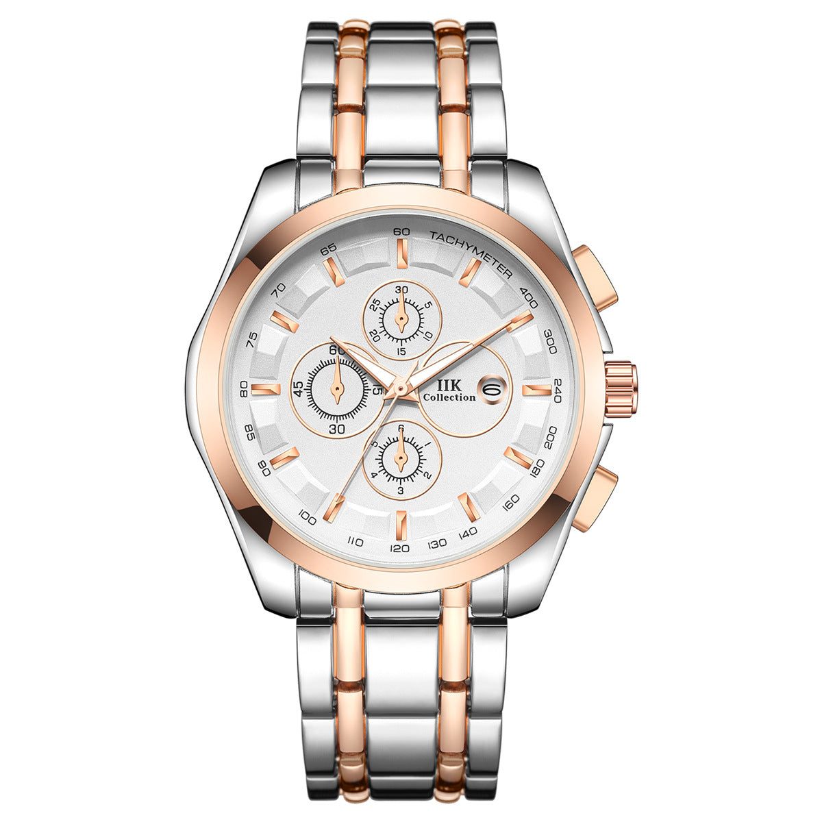 New Luminous Hands Alloy Mens Quartz Watch - ARCHSHOPE
