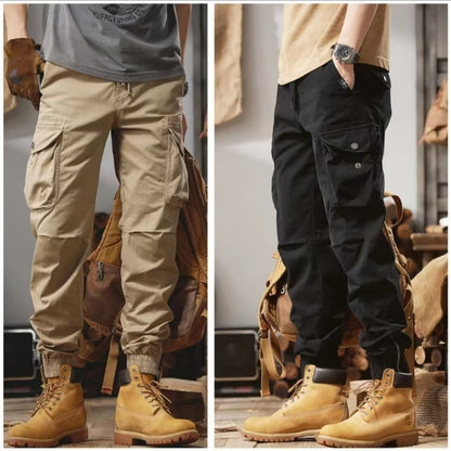 Pantalon sarouel japonais tendance et polyvalent pour homme