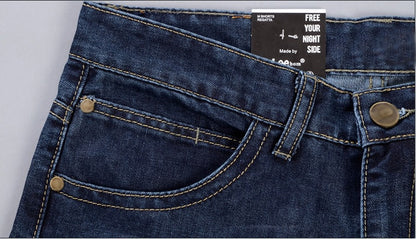 Explosive Herbst Winter Neue Gerade Slim Herren Jeans