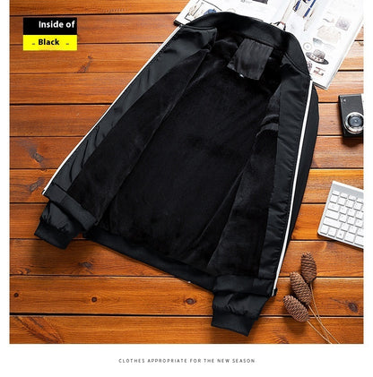 Schlichte, lässige Herrenjacke im koreanischen Stil