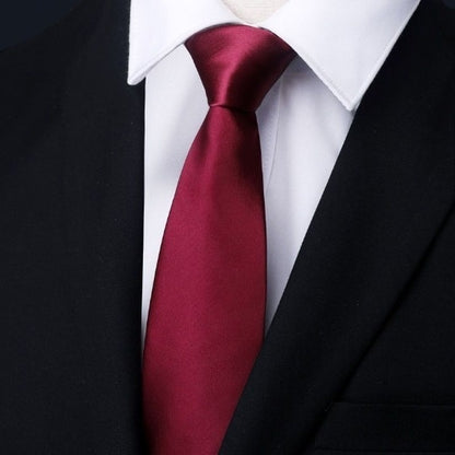 Mens Business Formal Zipper Tie With Blue Stripes - ARCHSHOPE